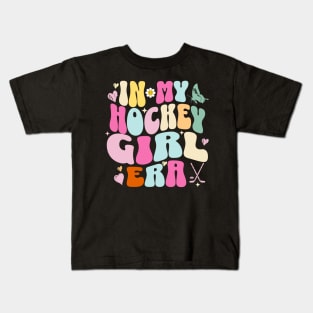 In My Hockey Girl Era Kids T-Shirt